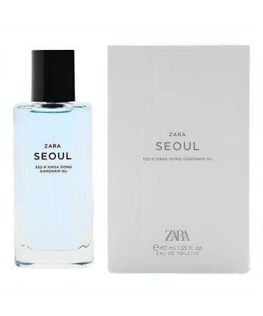 Zara Man Seoul 532-8 Sinsa Dong Gangnam-Gu Cologne for Men EDT Eau De Toilette 40 ML (1.35 FL OZ)