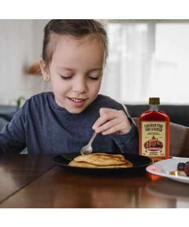 TURKEY HILL SUGARBUSH 100% Pure Canadian Premium Grade A Maple Syrup Glass Bottle Flask Dark Robust 375mL 375 ml. - Buy Online on GoSupps.com