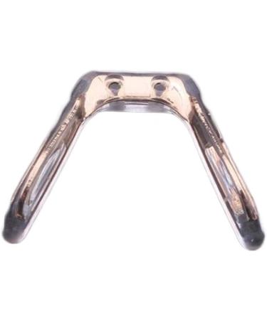 Glasses-nose bracket bracket glasses nose piece glasses repair set plastic-insert-nose-to-nose padding arm glasses frame screwable silicone and glasses-nose pad holder replacement single-colored