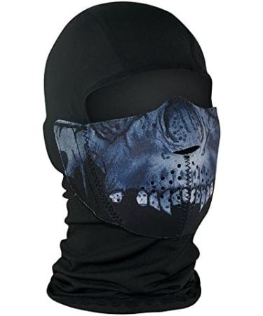 ZANheadgear Unisex Modi-Face Neoprene Mask - Midnight Skull Design | Multicolor One Size | International Shipping Available - Buy Online on GoSupps.com