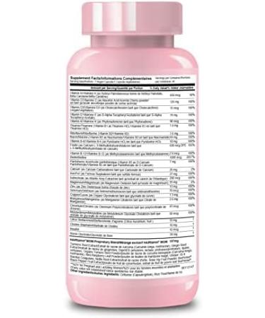 HAIRtamin MOM Vegan Prenatal & Postnatal Vitamins - Hair Skin & Nails Support with Biotin Zinc & Iron | 3-Pack (30 Capsules - Buy Online on GoSupps.com