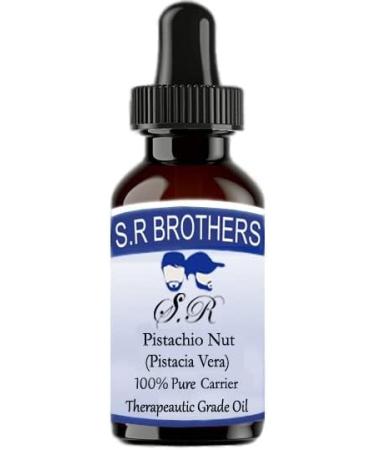 SR Brothers Pure Pistachio Nut Oil - Natural Therapeutic Carrier Oil 15 ml | Shop Internationally - Buy Online on GoSupps.com