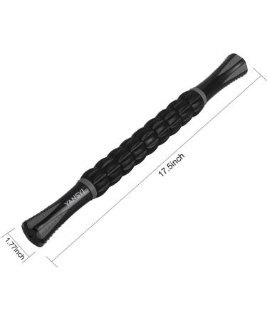 Yansyi Muscle Roller Stick for Athletes - Myofascial Release & Recovery Tool (Gray) - Buy Online on GoSupps.com