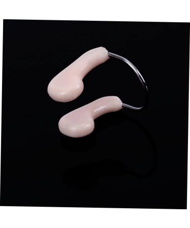 FOMIYES Swim Nose Clip 2pcs - Silicone Nose Protector for Adults - Snoring & Swimming Nose Pincher - Buy Online on GoSupps.com