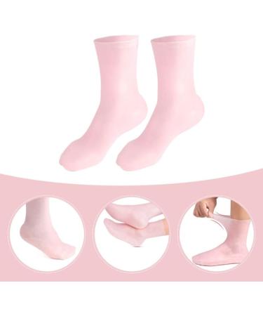 Fomiyes Moisturizing Socks - Spa Quality Foot Care for Cracked Heels | Beach & Wellness Socks for Men & Women | Elastic Comfort 20x10 cm - Buy Online on GoSupps.com