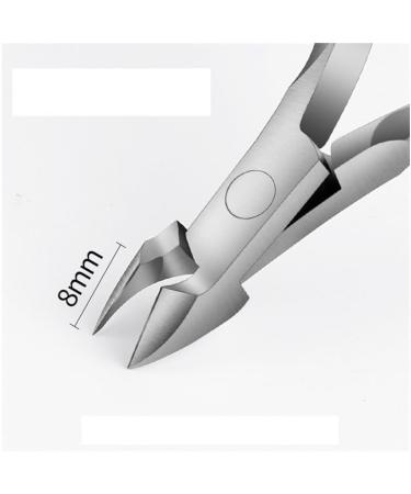Silver Dead Skin Clipper for Manicure Dead Skin Removal and Manicure Tool Stainless Steel Manicure Trimming Tools (Color : 103 * 75mm Size : Titanium Color) Titanium color 103*75mm - Buy Online on GoSupps.com