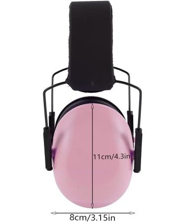 Caffney Kids Noise Cancelling Headphones - Adjustable Ear Defenders for Children - Pink - Buy Online on GoSupps.com