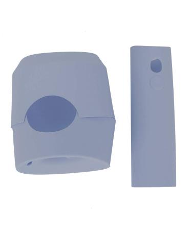 Silicone Hair Dryer Protective Cover Anti Scratch Shockproof Dust Droof Travel Protective Case Cover Easy to Identify Hole Sites with Special Nozzle Rotation Design for Travel