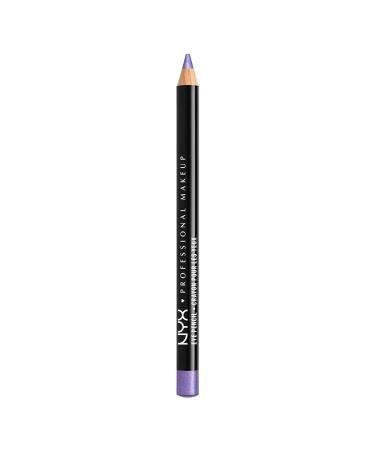 NYX PROFESSIONAL MAKEUP Slim Eye Pencil  Eyeliner Pencil - Lavender Shimmer Lavender Shimmer 1 Count (Pack of 1)