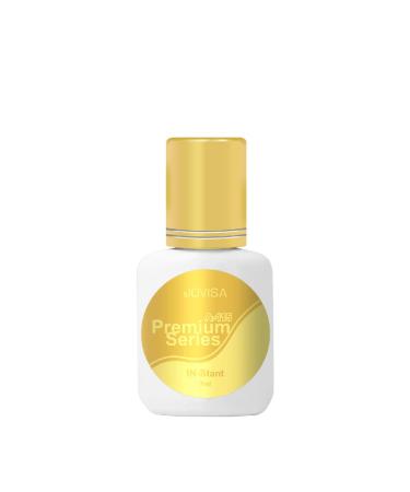 JOVISA A-115 in-Stant Eyelash Extension Glue 1.5 Seconds Drying Time 6-8 Weeks Long Retention 50 70% RH Ideal Humidity Professional Use Only 7ml