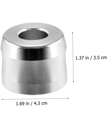 FRCOLOR 6 STK Metal Shaver Holder - Safety Razor Rack for Men - Travel Aluminum Shaving Storage - 4.3x4.3cm - 3 Silver Holders - Buy Online on GoSupps.com