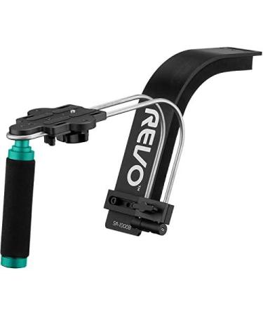 Revo SR-1000 Shoulder Support Rig - Black | Ergonomic Camera Rig for Stability and Comfort - Buy Online on GoSupps.com