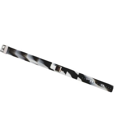 Anti-static Sports Bracelet - Soft Silicone Waterproof Adjustable Negative Ion Energy Bracelet in Black & White - Buy Online on GoSupps.com