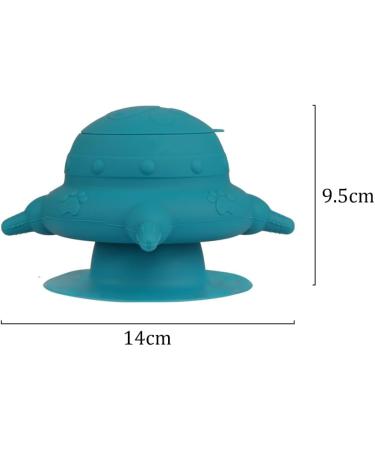 Breeding Help Dog & Cat Breastfeeding Station - 4 Nipple Silicone Milk Feeder for Puppies & Kittens | Self-Feeding Blue Pet Feeding Solution - Buy Online on GoSupps.com