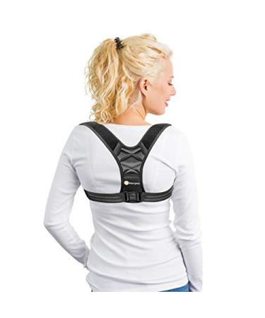 Back Brace - Support Back Shoulder Providing Pain Relief from Neck Adjustable Back Straightener Back and Shoulder Comfortable Padded and Easy to Use
