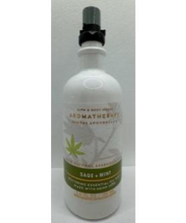 Aromatherapy Herbal Apothecary Sage + Plus Mint Restoring Essential Oil Mist 5.3 Ounce