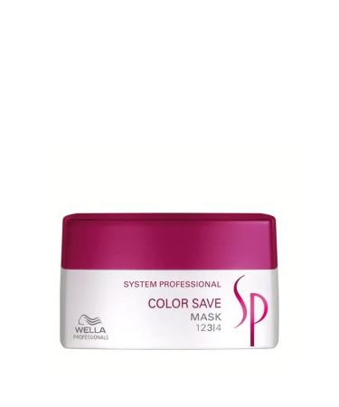 Wella System Professional Color Save Mask 200ml - coloured hair mask 200 ml (Pack of 1)