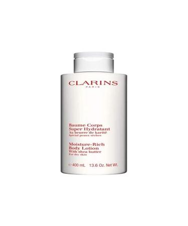 Clarins 400Ml (Pack of 1) Moisture Rich Body Lotion Rose 400 ml (Pack of 1)