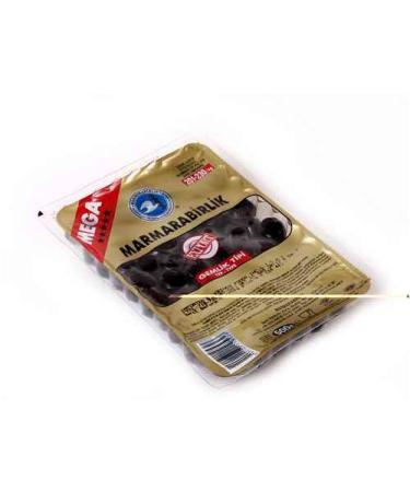 Gemlik Type Black Olives MEGA  1.1lb (500g)