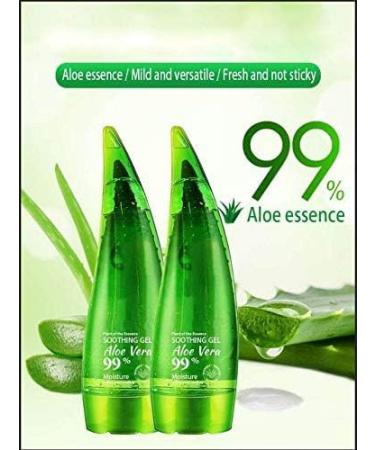Mr. Gadget's Solutions 99% Aloe Vera Gel Hydrating Moisturizing Soothing Glowing Skin For Both Men and Women-120ML - Buy Online on GoSupps.com