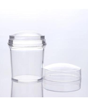 Transparent Nail Stamper Jelly Pad - DIY Nail Art Tools for Perfect Stamping - Large Spike Design - Buy Online on GoSupps.com