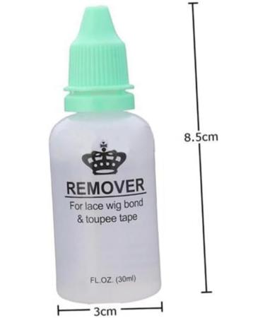 POPETPOP Hair Glue Remover Lace Front Wigs Hair Ribbons Braid Wig Braided Wig Braided Hair Tie Tape in Extensions Remover Scalp Lace Wig Hair Extensions Glue Removal Invisible medium As Shown - Buy Online on GoSupps.com