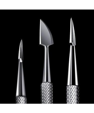 Stainless Steel Nail & Cuticle Care: Precision Toolsfor At-Home Manicures & Pedicures-Expert Silver - Buy Online on GoSupps.com