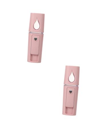 Baluue 2pcs Face Portable Mister Abs Face Steamer for Facial Portable Face Steamer 10.00X3.00X3.00CMx2pcs