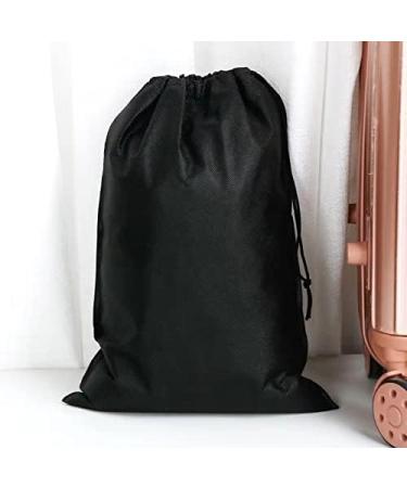 SHENGQIDZ 5 Pack Portable Travel Shoe Bag, Space-Saving Dust-Proof Storage (13 x 17.32 inch) - Black - Buy Online on GoSupps.com