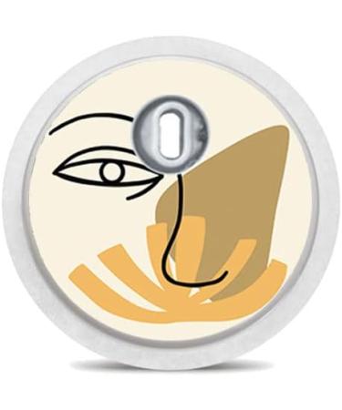 FreeStyle Libre 3 Sensor Stickers - Set of 10 Abstract Designs | Diasticker - Durable & Stylish Diabetes Accessories - Buy Online on GoSupps.com