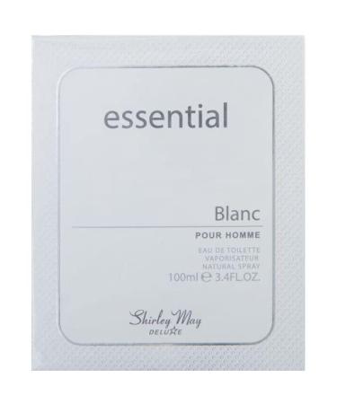 SHIRLEY MAY Essential Blanc (Mens 100ml EDT for ASIN 'B07Z1C98JC - Buy Online on GoSupps.com