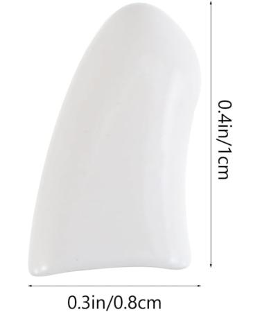 UKCOCO 40 Pcs Cat & Dog Nail Caps - Claw Protection Covers for Cats & Dogs - White 1x0.8cm - Buy Online on GoSupps.com