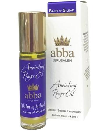 ABBA Oil Balm of Gilead 1/2oz ANOINTING Oil Bottle in Gift Box - ABBA Jerusalem - Buy Online on GoSupps.com