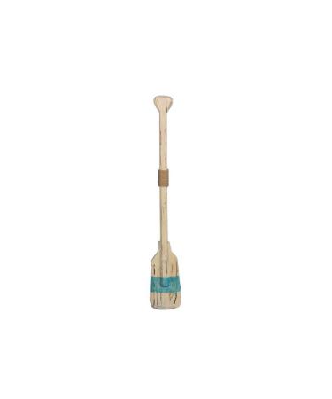 Hampton Nautical light-blue-oar-24 Herring Cove Squared w/Hooks 24"-Wooden Rowing Decorative Oar - Buy Online on GoSupps.com