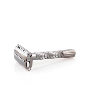 Epsilon Safety Razor with Butterfly Motif Metal Standard Unique
