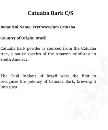 Catuaba Bark C/S (1 LB) - Buy Online on GoSupps.com