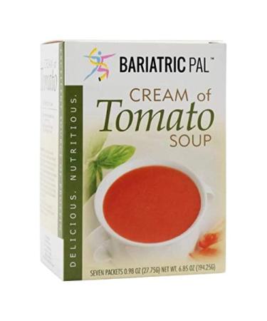 BariatricPal Protein Soup - Cream of Tomato (1-Pack) 7 Count (Pack of 1)