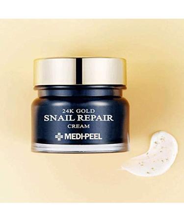 Buy MEDI-PEEL 24K Gold Snail Repair Cream 50g - Luxury Skin Repair & Anti-Aging | International Shipping Available - Buy Online on GoSupps.com