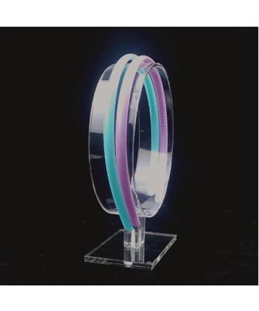 JIHUOO 2 Pieces Transparent Acrylic Headband Holder | Hairband Display Stand & Storage for Stylish Organization - Buy Online on GoSupps.com