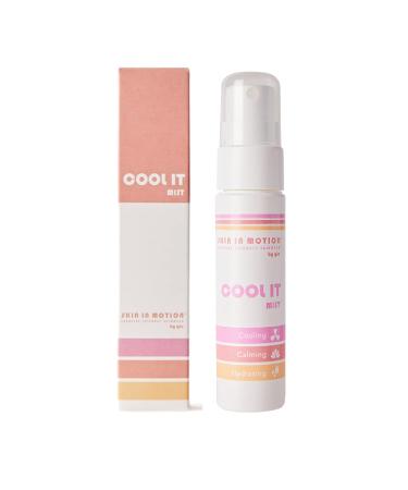 Skin in Motion | Cool It Hydrating Mist with Hyaluronic Acid Lightweight Calming Face Mist for After Exercise & Skin Brightening Spray Hot Flushes Relief - 50ml
