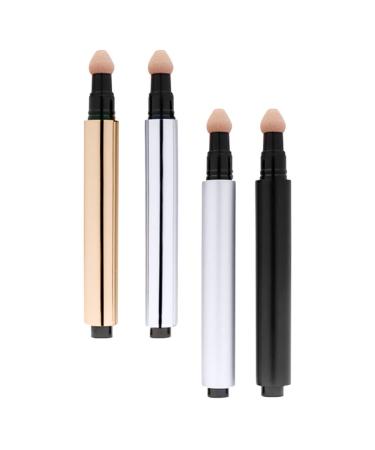 Beaupretty Makeup Concealer Full Coverage Concealer 4pcs Portable Empty Concealer Pens BB Cream Tube Liquid Foundation Pressing Pen Makeup Foundation Full Coverage Concealer