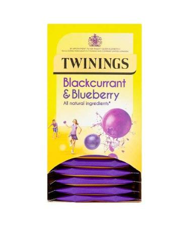 Twinings Blackcurrant & Blueberry Teabags 20s 40g Blueberry Blackcurrant 20 Count (Pack of 1) - Buy Online on GoSupps.com