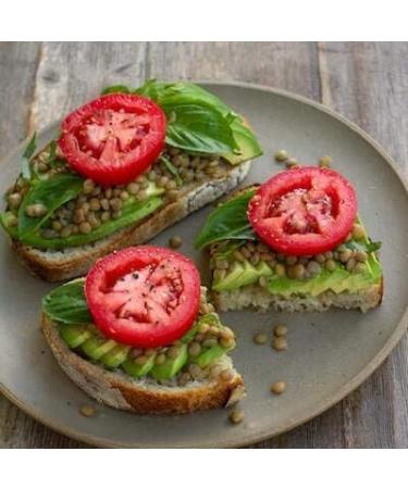  Kamelur Kamelur 500g of organic dried green lentils organic dried fruit without additives Dried green lentils in biodegradable packaging - Buy Online on GoSupps.com