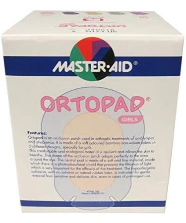 Ortopad Girls Eye Patches - Regular Size (50 Per Box) - Buy Online on GoSupps.com