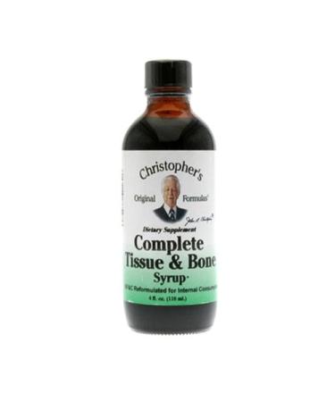Dr Christopher's Formula Complete Tissue and Bone Syrup 4 Ounce