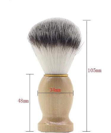 ccHuDE Men's Wood Handle Shaving Brush - Salon-Quality Shave Cream Tool - Buy Online on GoSupps.com
