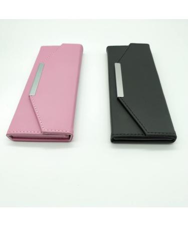JIHUOO Black Eyelash Tweezers Case | Portable Storage Box for Eyelash Tweezers | Empty Tweezers Container Bag - International Shipping - Buy Online on GoSupps.com