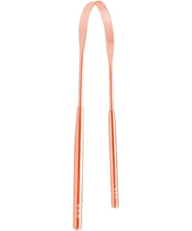 4-Piece Stainless Steel Tongue Scraper Set - Rose Gold - Children's Oral Care & Tongue Cleaning - Buy Online on GoSupps.com