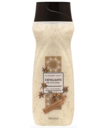 Deliplus Exfoliating Bath Gel 500ml Chai Tea Normal Skin Deliplus
