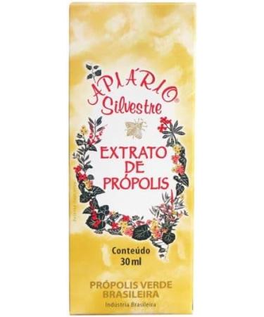 15 bottles of Apiario Silvestre Brazilian Green Bee Propolis Liquid Cereal Alcoholic Extract 30 ml - Buy Online on GoSupps.com